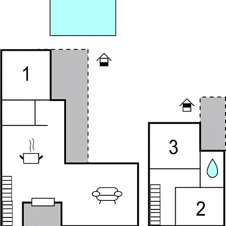 Дом отдыха Three-bedroom In Kmacici