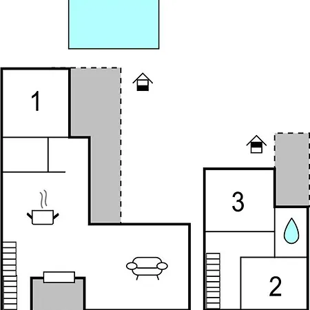 Дом отдыха Three-bedroom In Kmacici *